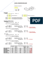 Seafastening Design Calculation Transportation Loads PDF