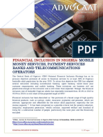 Mobile Money and PSB