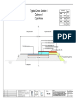 Typical Cross Section-I Category I Open Area