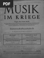 Gerigk, Herbert - Musik Im Kriege