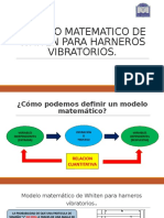 Modelo Matematico para Harneros Vibratorios