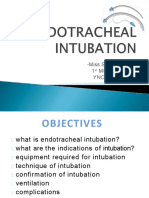 Et Intubation