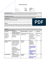 Planeación Inglés Avanzado I - Mixto