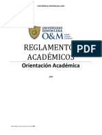 Reglamentos Académicos Revisado 2020