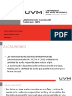 Alcalinidad Fluidos Base Aceite