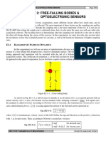 Experiment 2: Free-Falling Bodies & Optoelectronic Sensors: Ntroduction