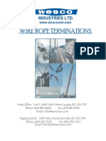 Wire Rope Terminations