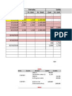 CLASE - Metodo Promedio Ponderado - Ejercicio Kardex