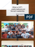 Transformational and Servant Leadership