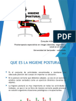 Capacitacione Higiene Postural