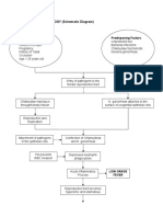 II. PATHOPHYSIOLOGY (Schematic Diagram) : Risk Factors Predisposing Factors