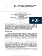 Empirical Study of Fama-French Three-Factor Model and Carhart Four-Factor Model in Indonesia