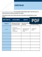 Competitive Map: Current Competitors General Information Uniqueness? Key Strengths