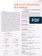 Electrical Fault Level Calculation Using MVA Method