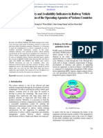 Analysis of Reliability and Availability Indicators in Railway Vehicle Prdering Specifications PDF