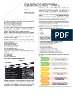 Evaluación Diagnostica de Castellano - Grado 5°