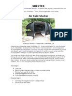 Air Raid Shelter