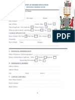 Student Application Form 2018 - Edited