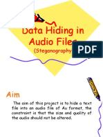 Data Hiding in Audio Files