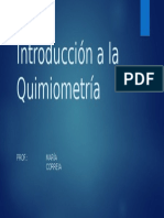 Introducción A La Quimiometría