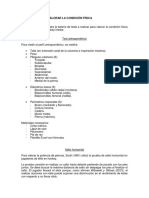 Batería de Tests para Valorar La Condición Física en Jugadores de Hockey Hierba (Descarga) PDF