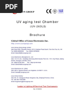 Uv Aging Test Chamber