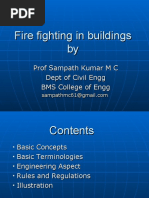 Fire Fighting in Buildings