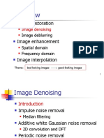 DIP Image Denoising