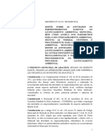 Decreto #34.672, de 06-09-2018.