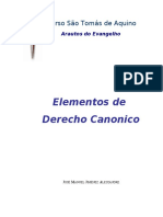 Derecho Canonico