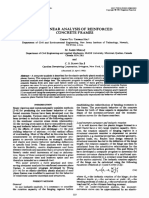 Nonlinear Analysis of Reinforced Concrete Frames: (Received 25 April 1980)