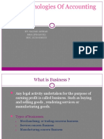 Basic Terminologies of Accounting