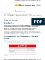 Pruebas Ajust Transmision 416C, 426C, 428C, 436C & 438C