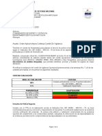 Orden Aplicar Mejora Continua Comité de Vigilancia