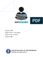 Unit 3 - VLSI Design - WWW - Rgpvnotes.in PDF