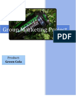 Marketing Project (Green Cola) Task 1