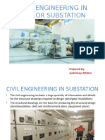 Civil Engineering in Indoor Substation