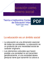 00 La Educación Como Fenómeno Social (TICEI) PDF