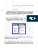 User Interface Document Layout: CAST Software's Lighting Design Tool