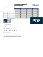 Plantilla Error de Pronostico Forecast Error