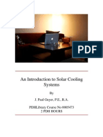 An Introduction To Solar Cooling Systems