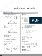 Trigonometría - Reducción Al Primer Cuadrante PDF