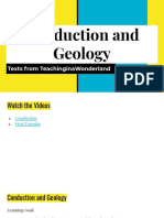 Conduction and Geology PDF