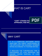 What Is Cart: "Cart" Stands For Credit Appraisal and Rating Tool