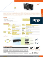 10/100Base-TX To 100Base-FX Fast Ethernet Media Converter: Features