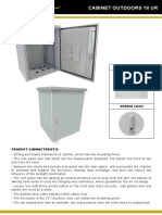 Cabinet Outdoors 18 Ur: Ventilation Unit