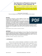 Modelo de Projeto de Pesquisa