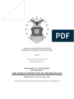 Air Force Institute of Technology: Global Navigation Satellite System Software Defined Radio