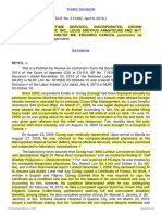 Petitioners vs. vs. Respondent: Third Division