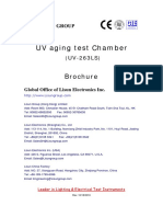 Uv Aging Test Chamber